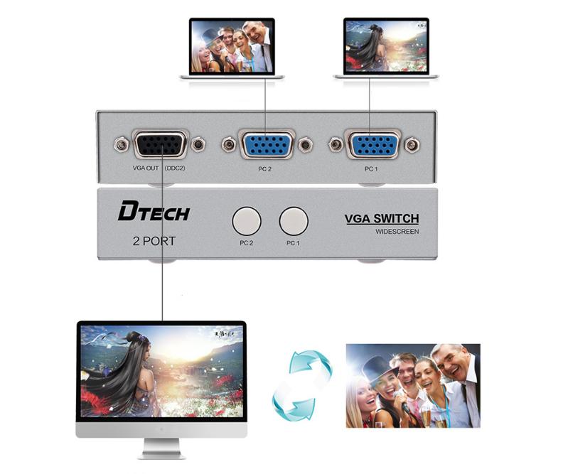 Bộ gộp VGA DTech DT-7032