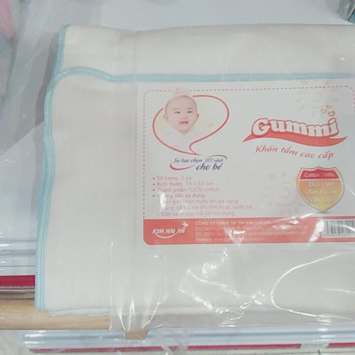 Khăn gạc tắm cho bé Gummi