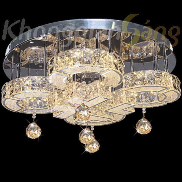 Đèn mâm ốp trần trang trí LED KQ_NC 7052A