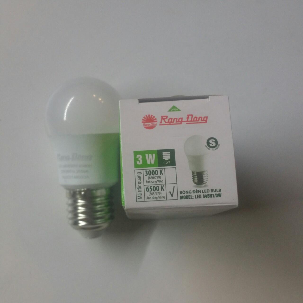 BÓNG ĐÈN LED BULB RẠNG ĐÔNG A45N1/3W