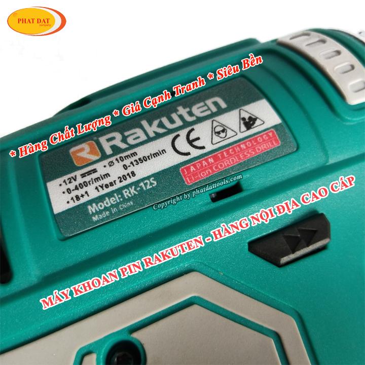 MÁY KHOAN RAKUTEN RK-12VS-2