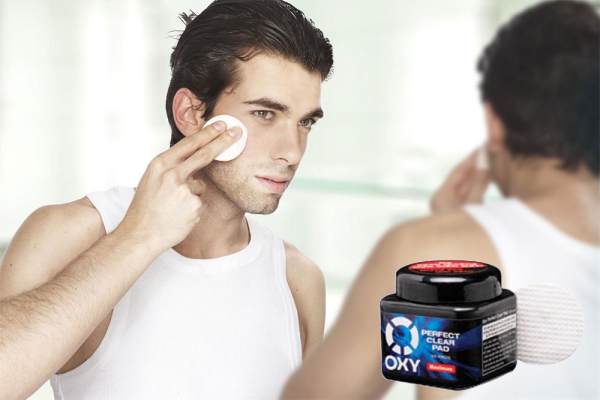 Miếng Làm Sạch Da Ngăn Ngừa Mụn Cho Nam OXY Perfect Clear Pad (Hộp 55 Miếng)