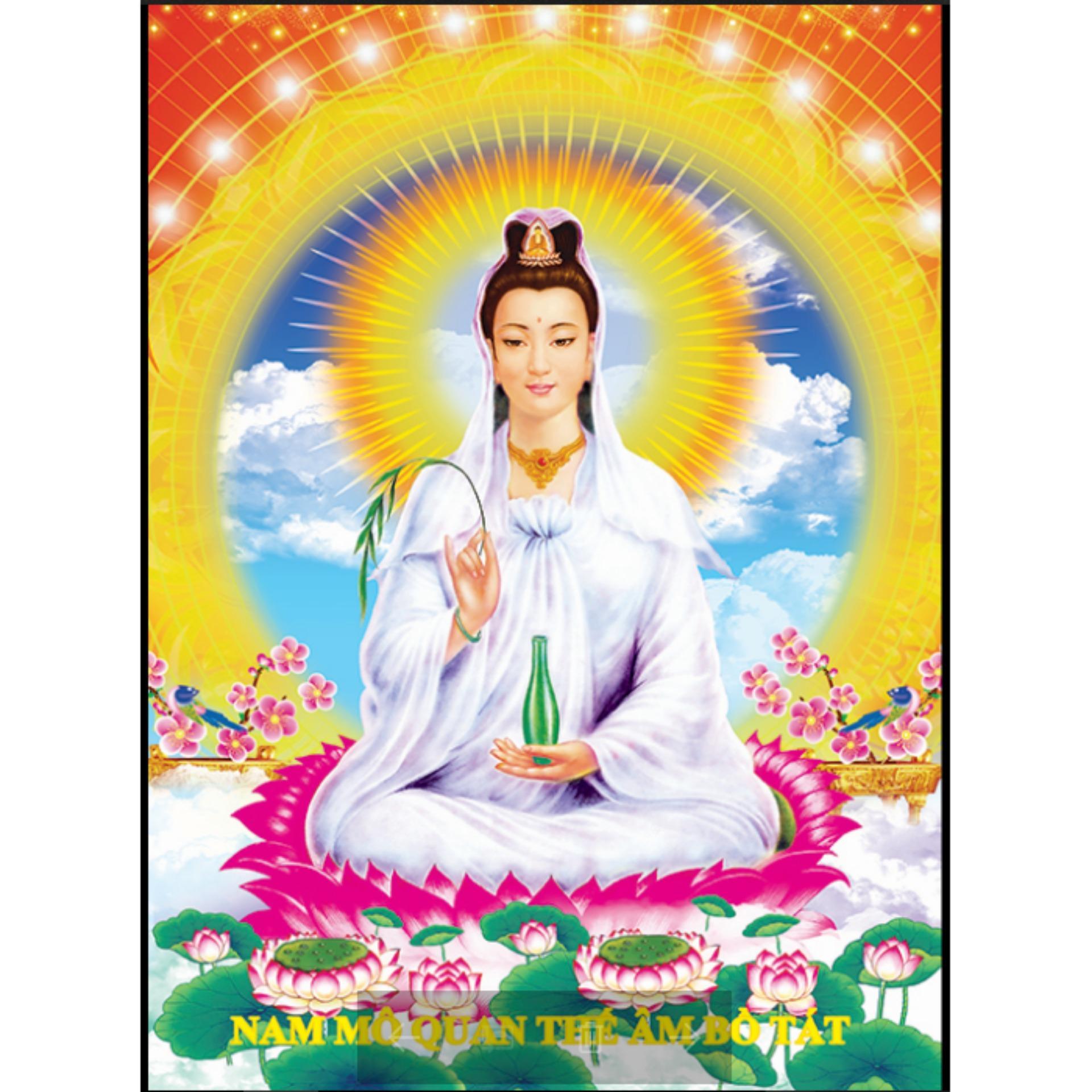 Tranh đính đá Phật
