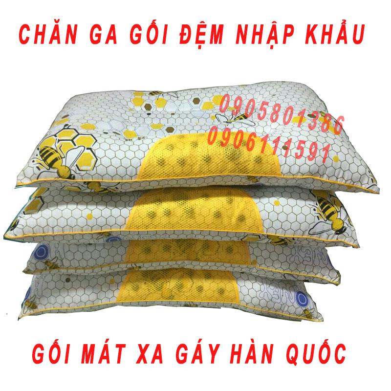 Gối mát xa chống mỏi vai gáy