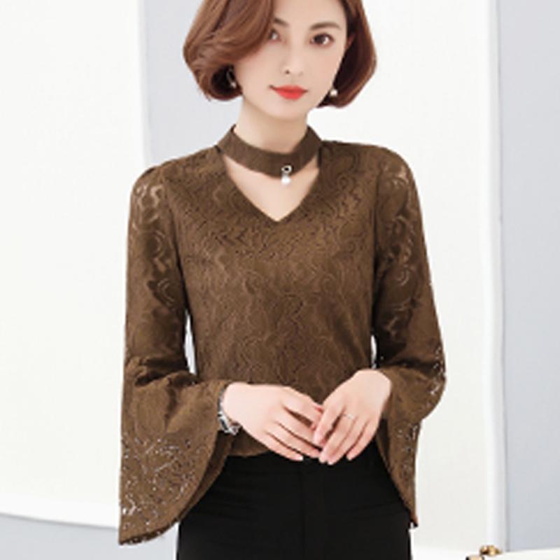 เสื้อผู้หญิงลายลูกไม้ (สีเขียว 6810) (สีเขียว 6810)