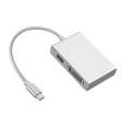 USB 3.1 Tipe C untuk VGA HDMI dan USB3.0 OTG Adaptor Video Konverter untuk MacBook Samsung Galaksi S8 S8 + note8 LG G5 Ke Televisi Projector-Internasional 2