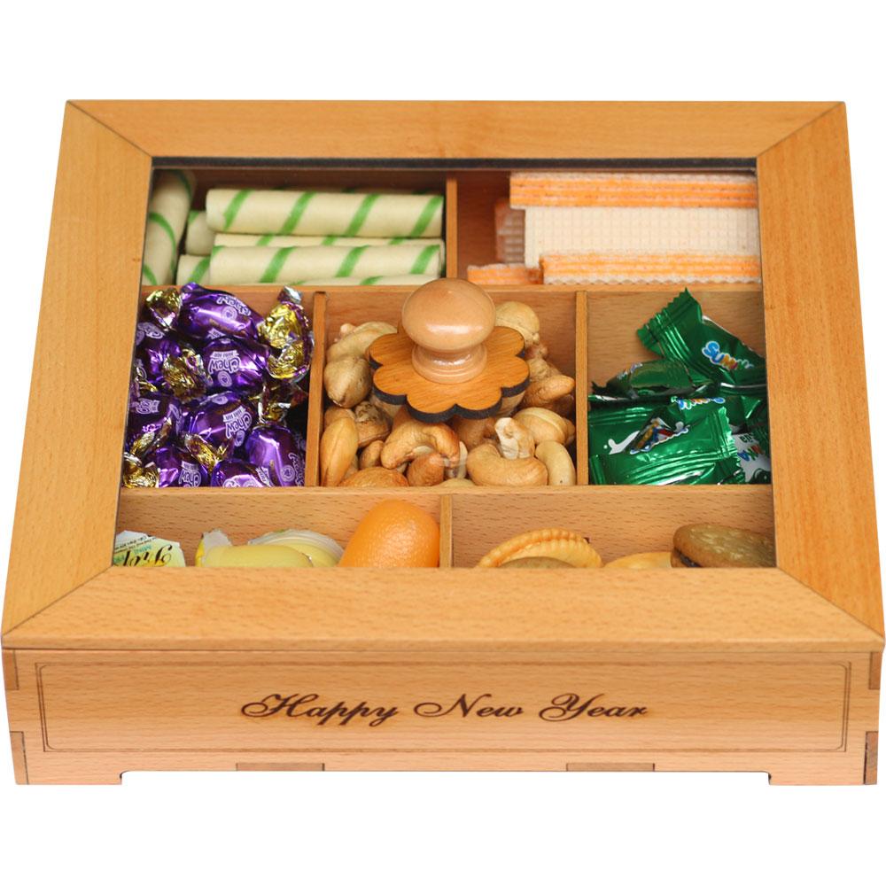 HỘP ĐỰNG BÁNH KẸO TẾT NHATVYWOOD NV2575