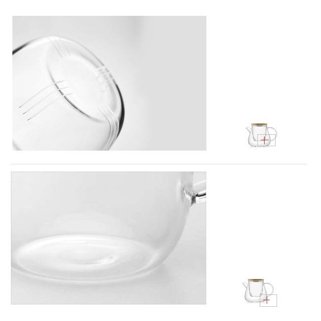 Bình lọc trà hoa thủy tinh Samadoyo S095 900ml