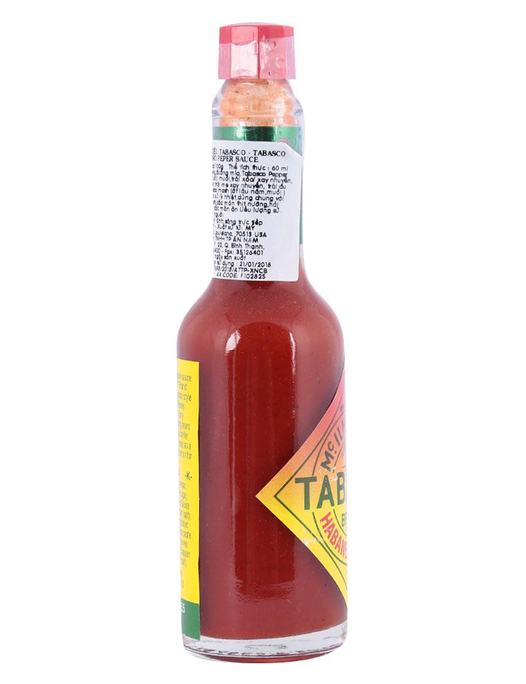 Sốt Ớt Tabasco Habanero 60ml