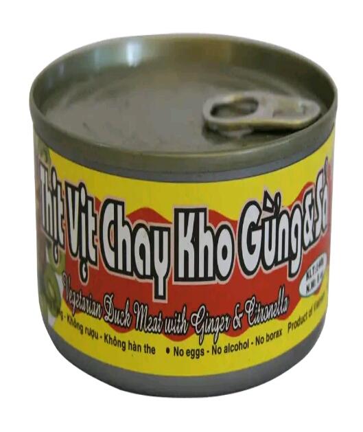 Vịt Kho Gừng Sả Chay Âu Lạc