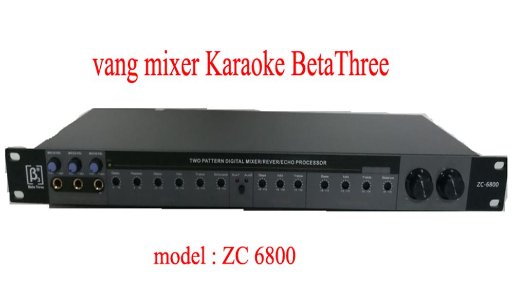 Vang Karaok Beta Three ZC-6800