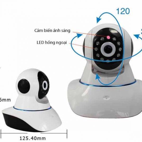 Camera IP không dây Wanscam AH-C2WA-C168 SD