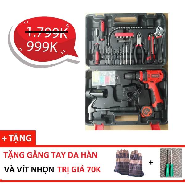 MÁY KHOAN PIN BỘ DỤNG CỤ GIA ĐÌNH SMATO Hàn Quốc 94 Chi tiết