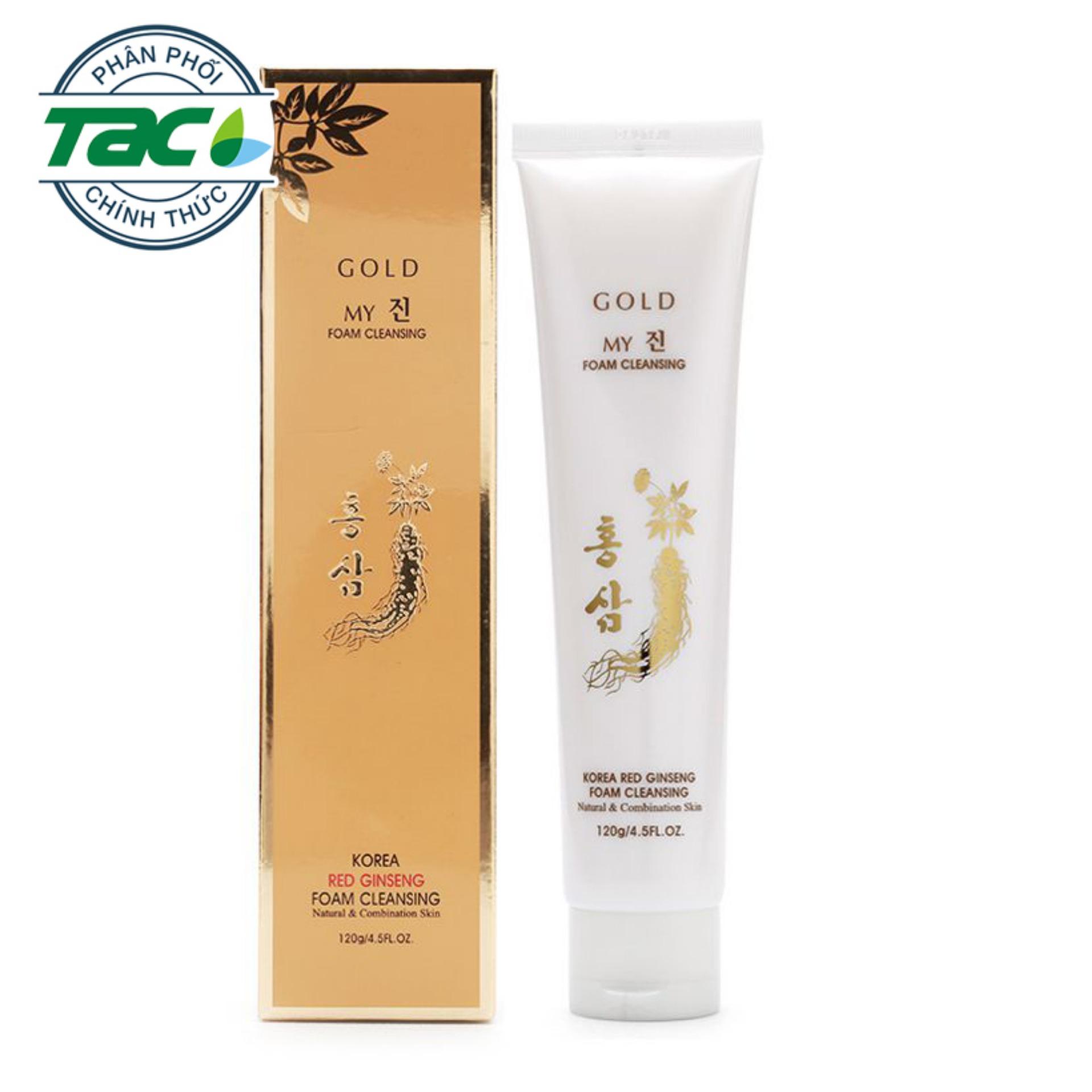 Sửa rửa mặt Sâm Vàng Korea Red Gingseng 120ml