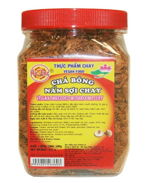 Chà Bông Nấm Chay Âu Lạc 100g