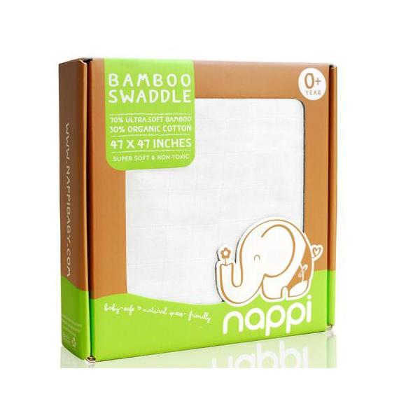 Khăn sợi tre Nappi 1 chiếc/ hộp 120x120 cm