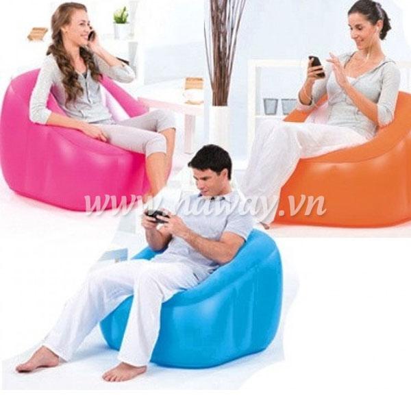 Ghế bơm hơi hình bánh 75046