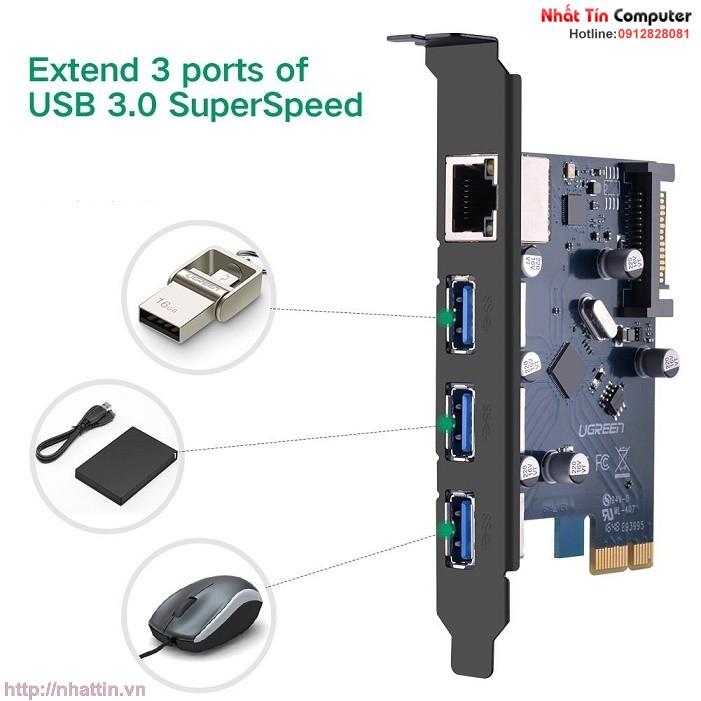 Card PCI Express Ugreen 30775