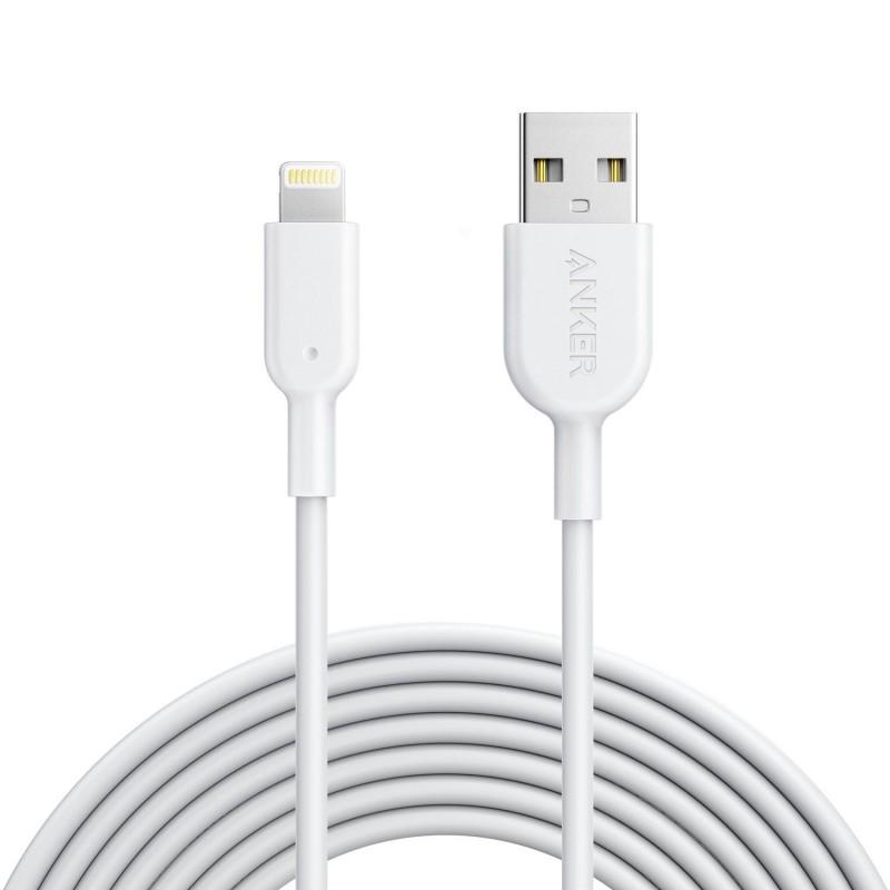 Cáp Lightning Anker Powerline II - Dài 3m - A8434