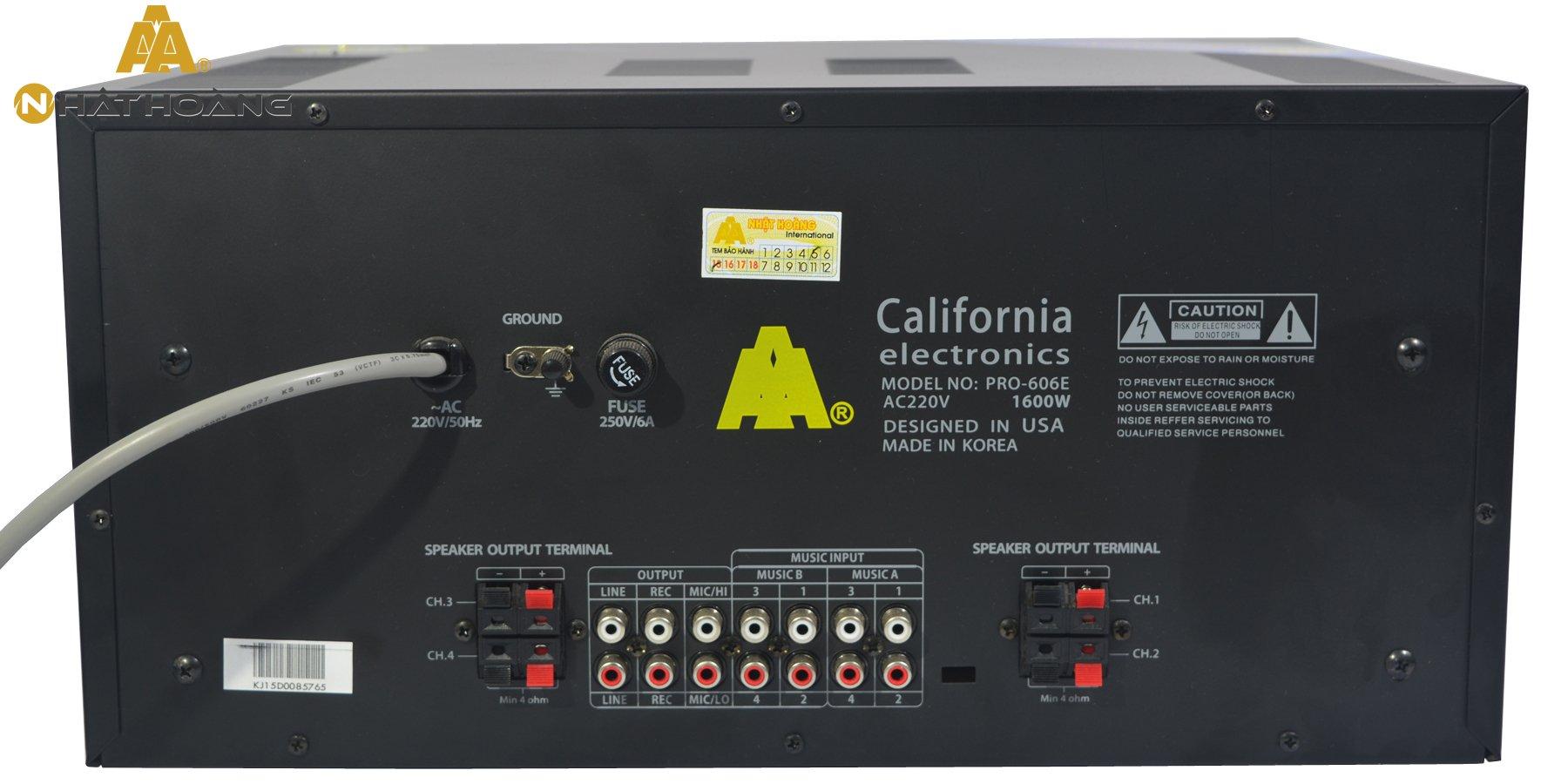 Amply California 606E
