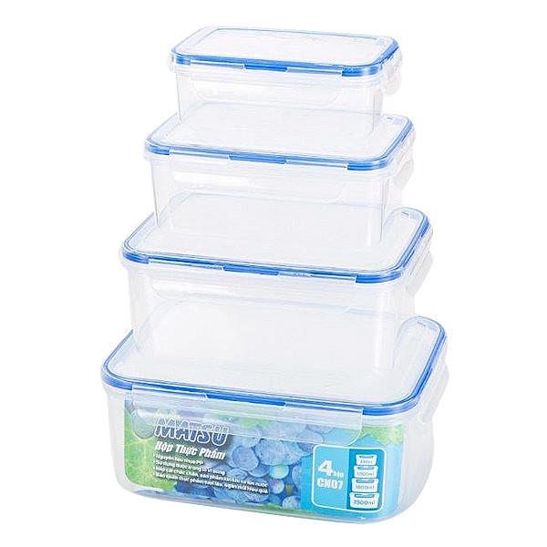 Bộ hộp nhựa Duy Tân Matsu CN07