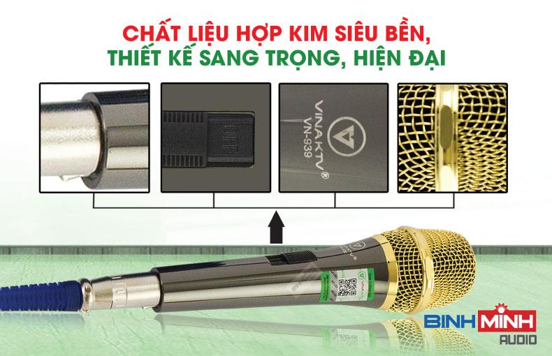 Micro có dây VinaKTV VN-939