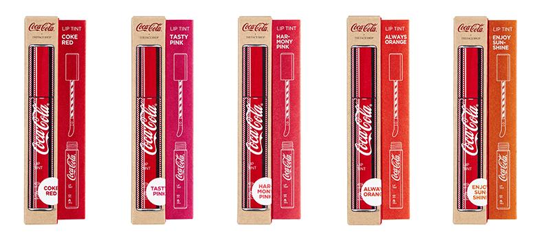 Son Môi TheFaceShop Coca Cola Lip Tint