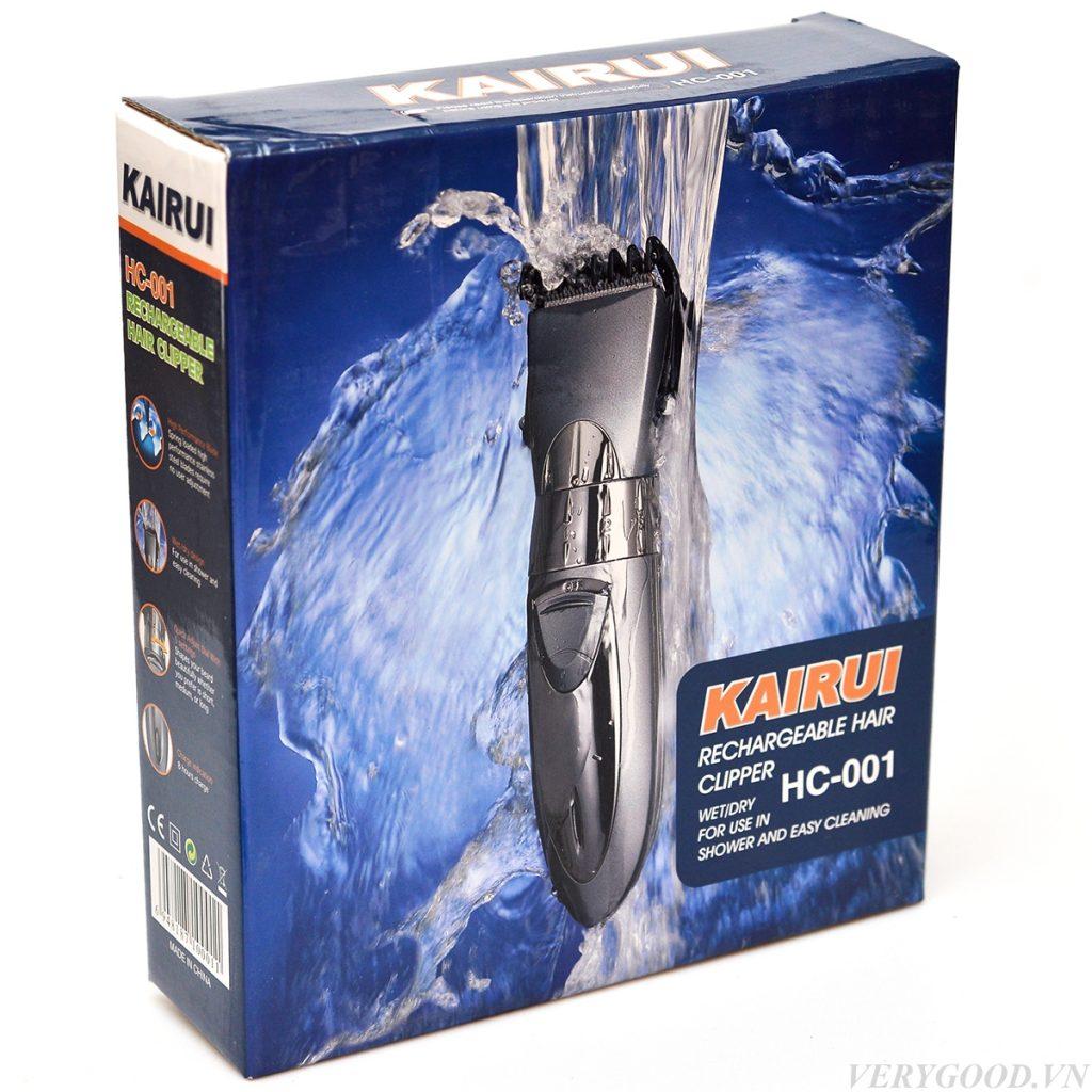 Tông đơ cắt tóc pin sạc KaiRui HC-001