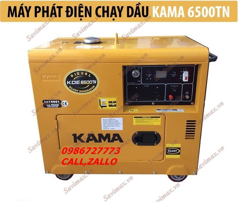 Máy Phát Điện Kama KDE6500TN 5.5 Kw