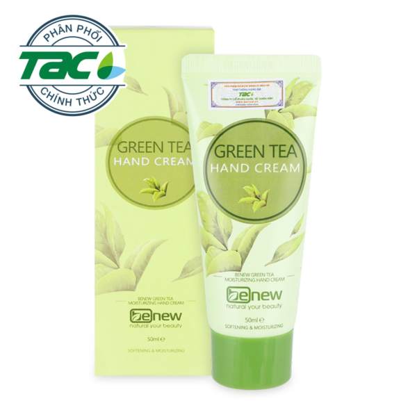 Kem dưỡng da tay Benew Green Tea Hand Cream 50ml