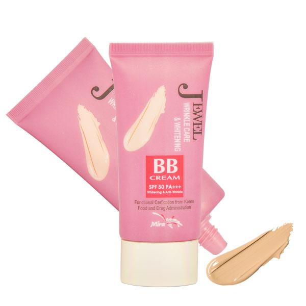 Kem Lót BB Đa Chức Năng Mira Jewel Wrinkle Care & Whitening 40ml