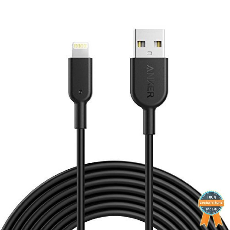 Cáp Lightning Anker Powerline II - Dài 3m - A8434