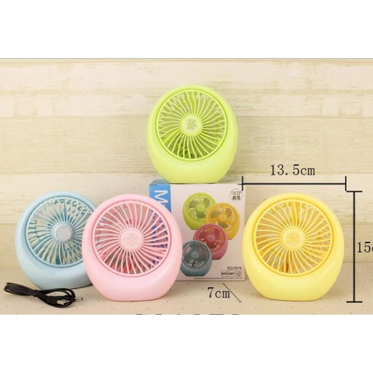 Quạt Sạc USB Mini Fan SQ 1978