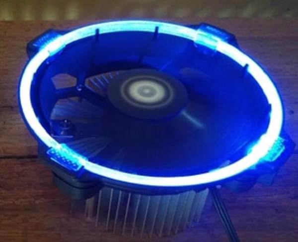 Quạt tản nhiệt ID-Cooling DK-03 Halo (Led Xanh) - AMD