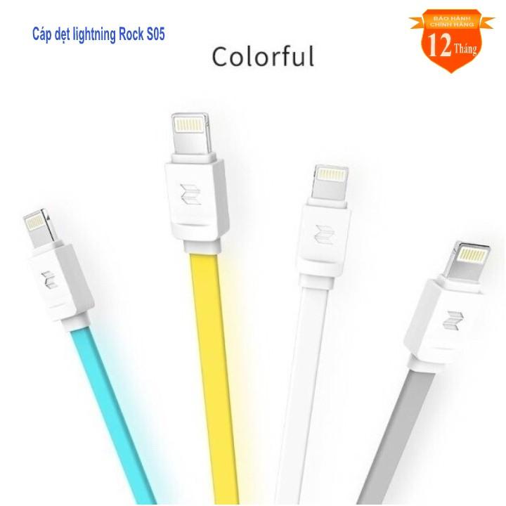 Dây cáp sạc Lightning Flat Data 100cm