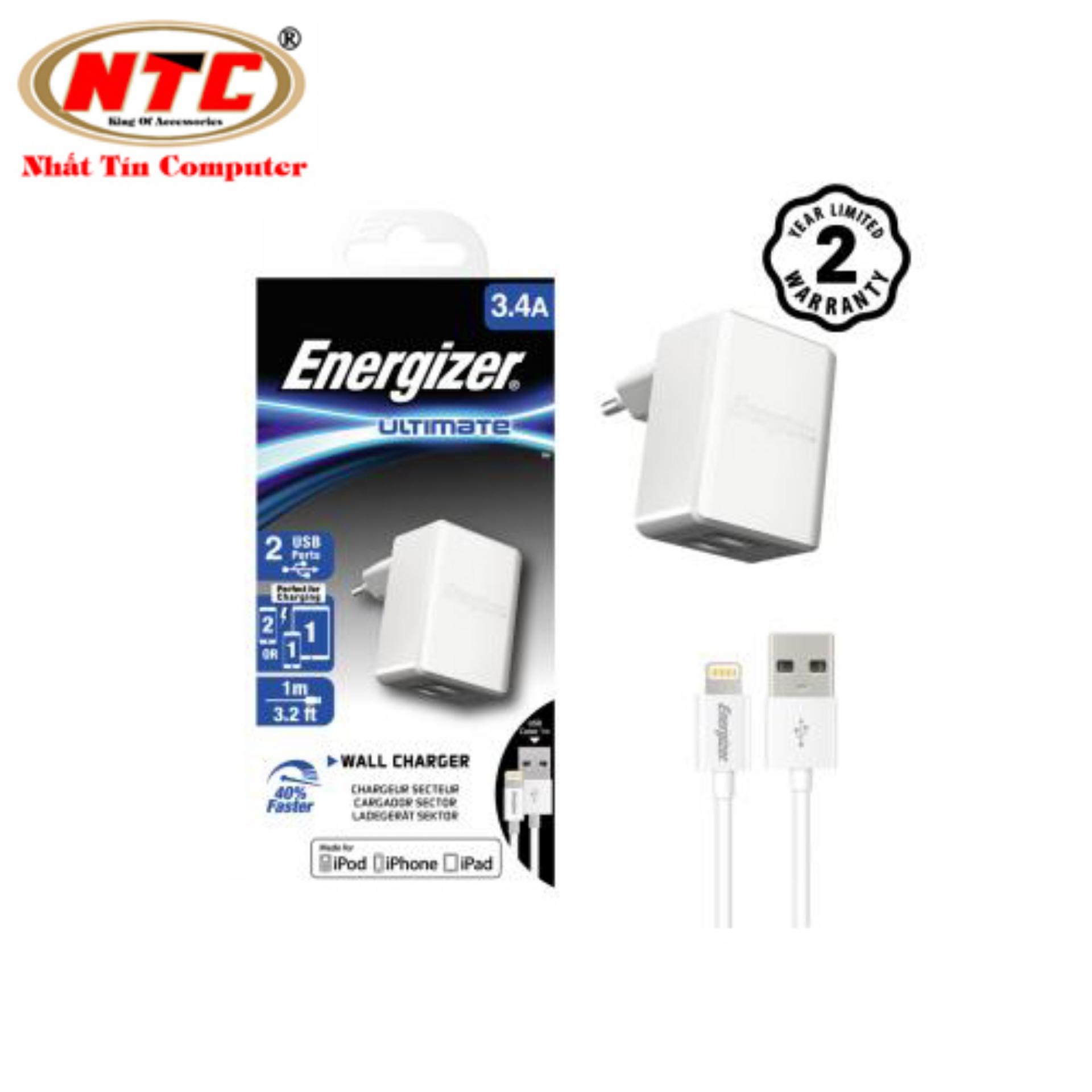 Sạc Energizer ACA2CEUULI3 - 3.4A