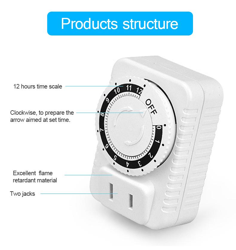 Ổ cắm hẹn giờ tắt đếm ngược CX-05
