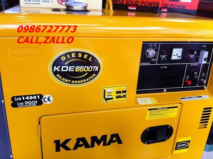 Máy Phát Điện Kama KDE6500TN 5.5 Kw
