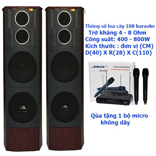 Loa đứng karaoke RSX 108