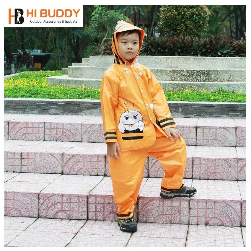 ÁO MƯA TRẺ EM BỘ ONG MẬT RANDO CSPS-21