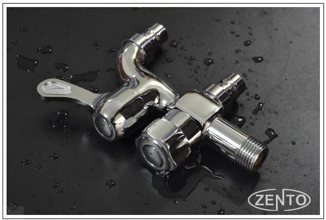 VÒI NƯỚC 2 ĐẦU ZENTO ZT721