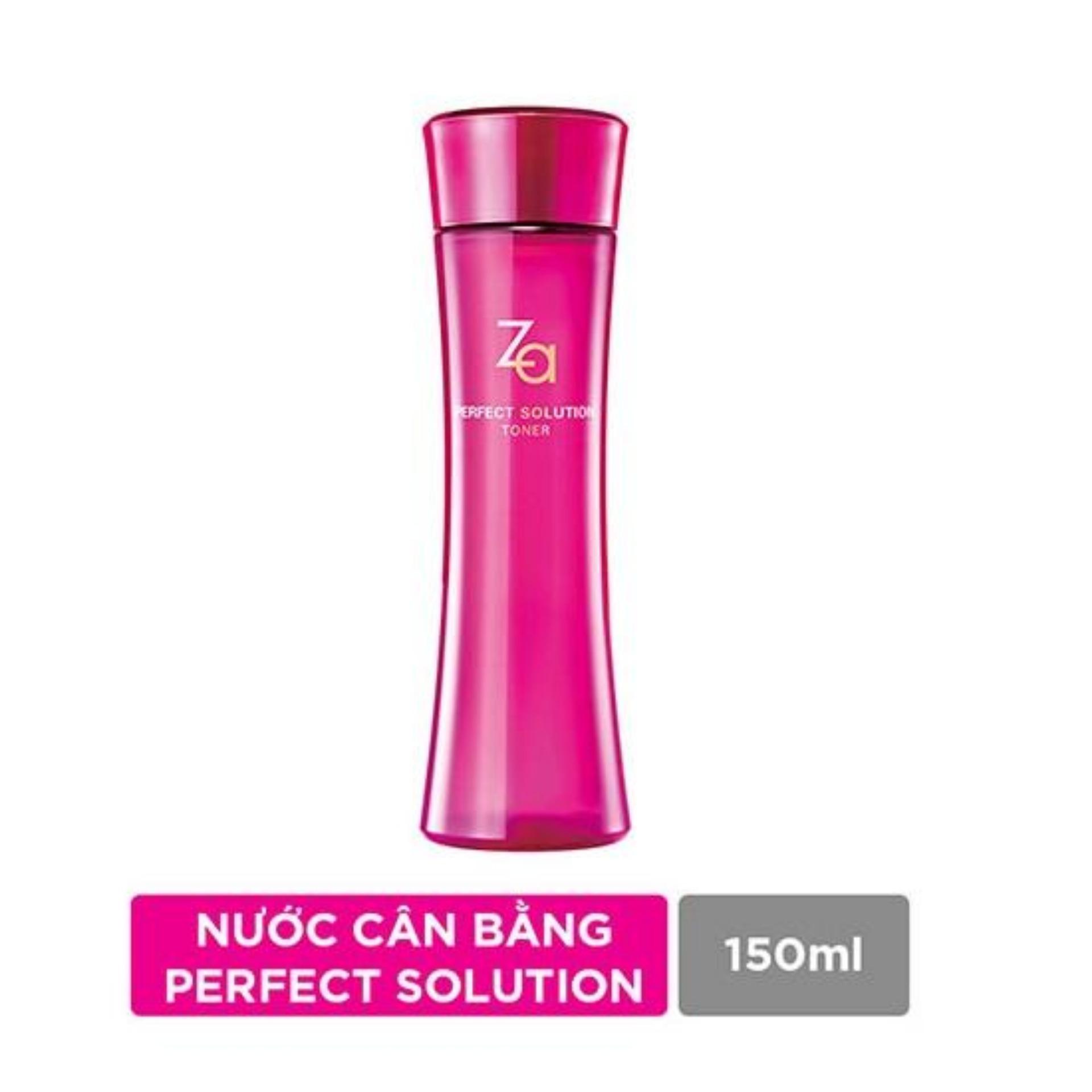 Nước Cân Bằng Chống Lão Hóa Za Perfect Solution Toner 150 Ml