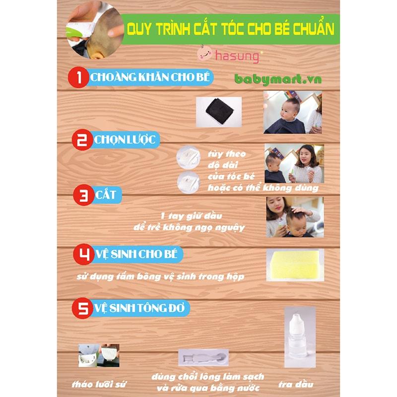 Tông đơ cắt tóc Hasung HS365