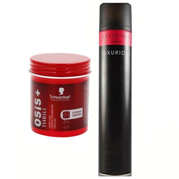 Combo Sáp vuốt tóc Osis và Gôm Luxurious ANH ANH SHOP