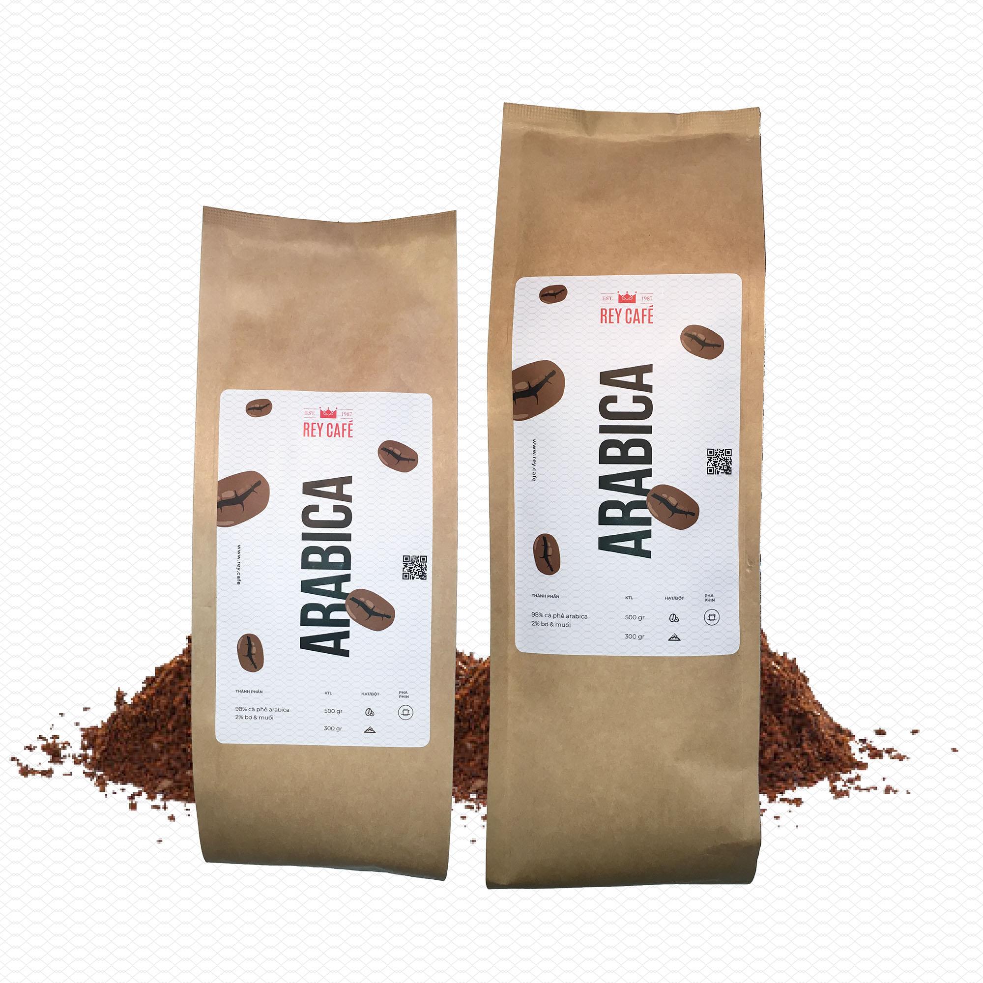 Cà phê bột Rey Arabica