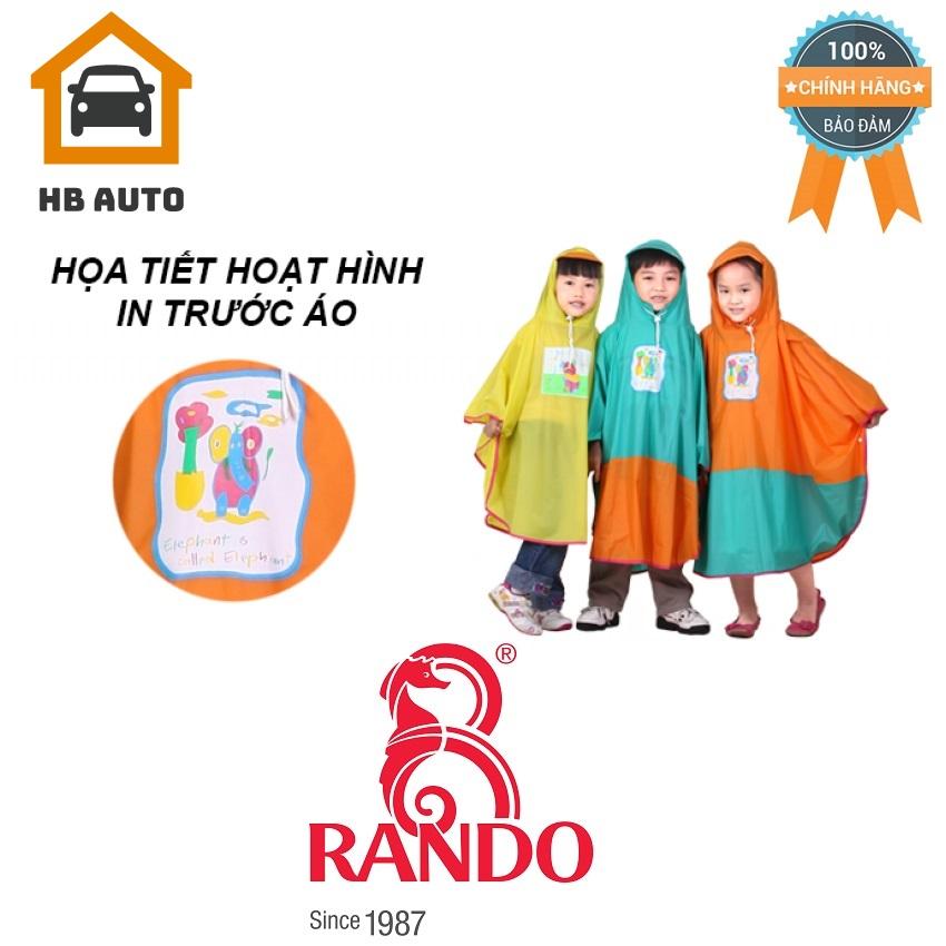 ÁO MƯA BƯỚM TRẺ EM RANDO CPPM-06