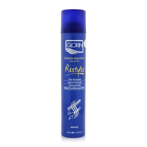 Keo xịt tóc cứng Glorin - 420ml