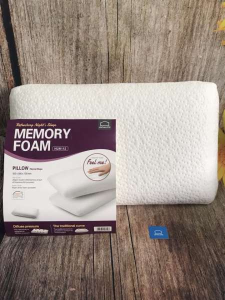 Gối thẳng Lock&Lock Memory Foam 50D 50x30x10cm HLW112