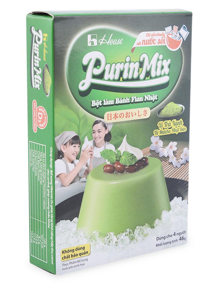 Bột trà xanh Purin Mix 46g