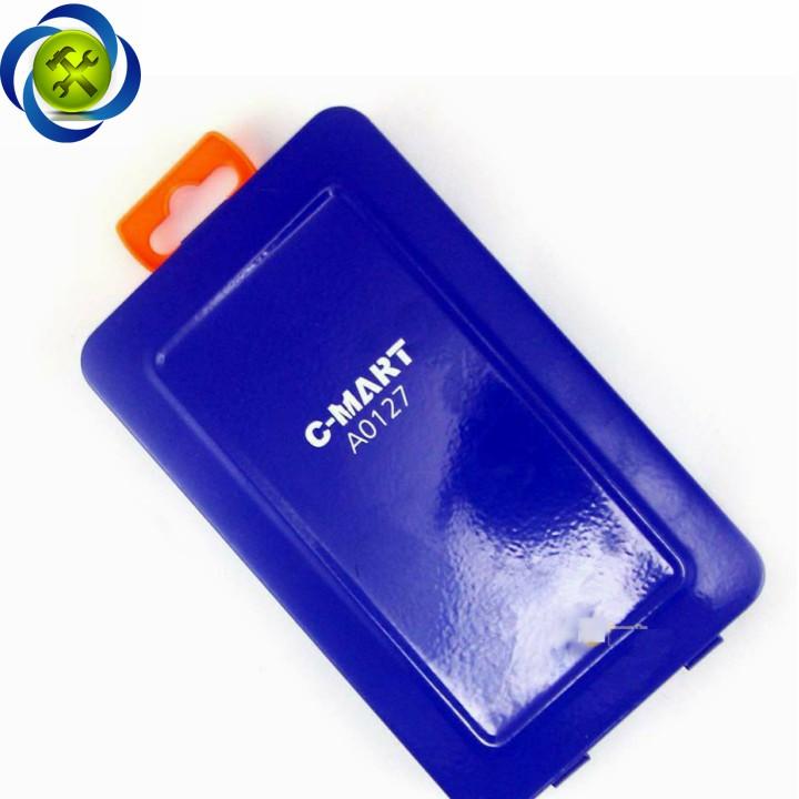 BỘ ĐỤC VÀ ĐỘT SẮT 6 CHI TIẾT C-MART A0127
